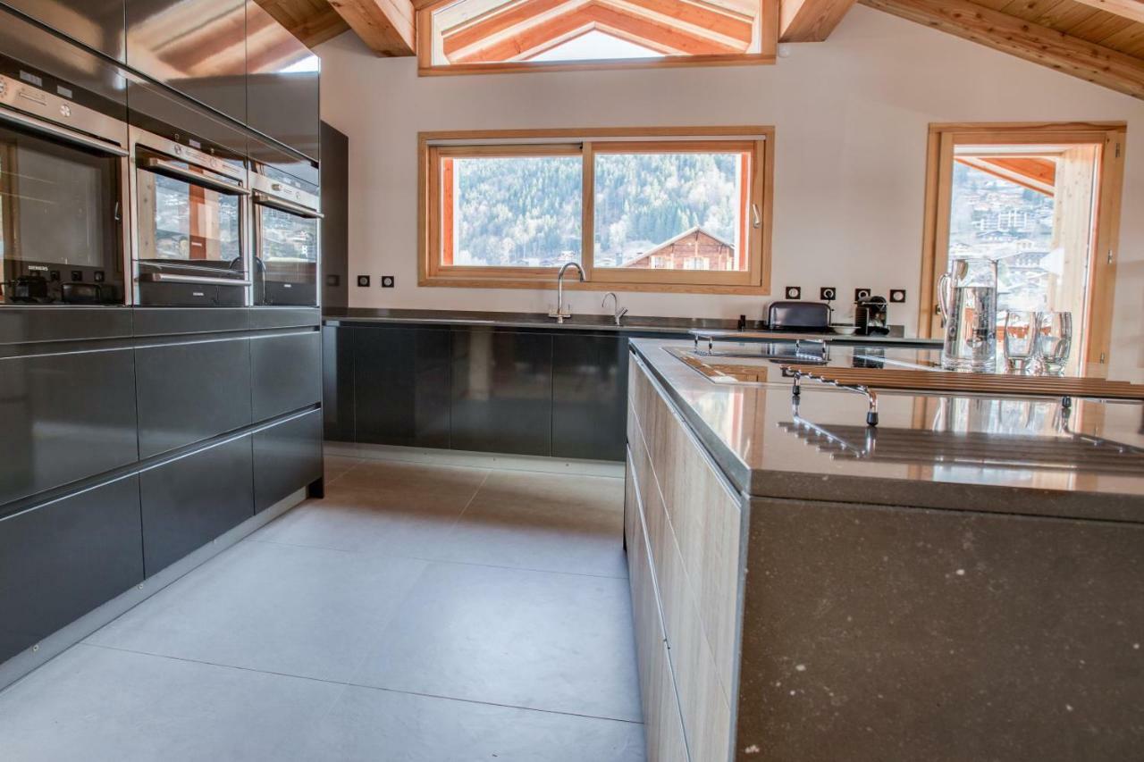 Les Roches Noires Villa Morzine Buitenkant foto