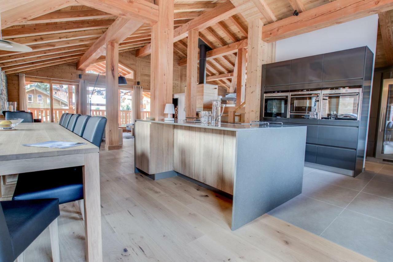Les Roches Noires Villa Morzine Buitenkant foto