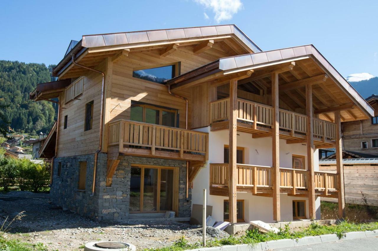 Les Roches Noires Villa Morzine Buitenkant foto